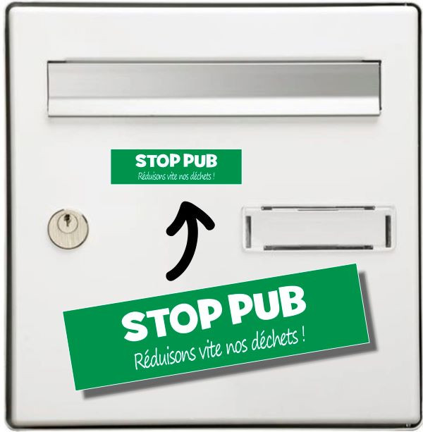 stop pub adhésif usage extérieur