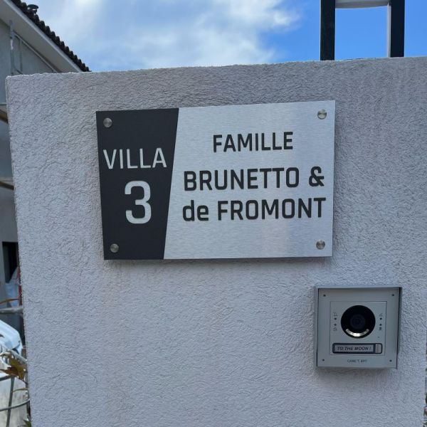 Plaque de maison / résidence - HomeSign